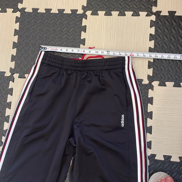 Black, White, and, Red Adidas sweatpants #Adidas - Picture 4 of 7